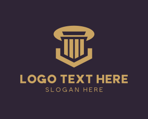 Elegant Pillar Concrete logo
