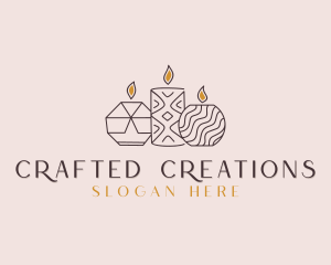 Artisanal Decor Candles logo design