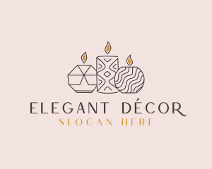 Artisanal Decor Candles logo design