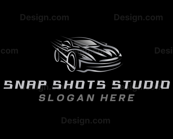 Car Racing Automobile Logo