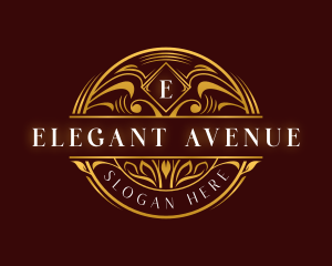 Elegant Ornamental Boutique logo design