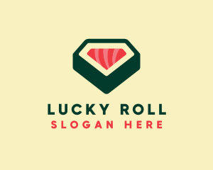 Sushi Roll Restaurant  logo design