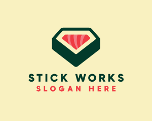 Sushi Roll Restaurant  logo design