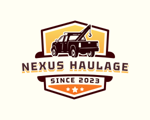 Tow Truck Pickup  logo design