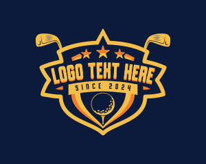 Golf Sports League Logo