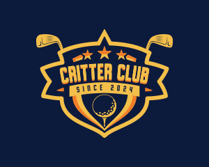 Golf Sports League logo design