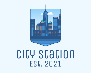 New York City Metropolis logo design