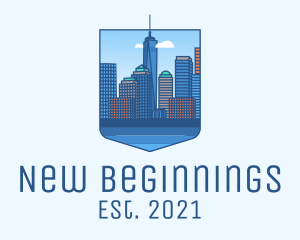 New York City Metropolis logo design