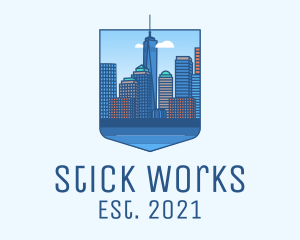 New York City Metropolis logo design