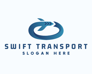 Airplane Travel Transport logo design