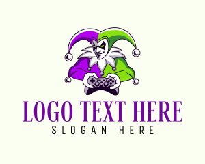 Carnival Circus Jester logo