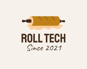 Rolling Pin Bread  logo design