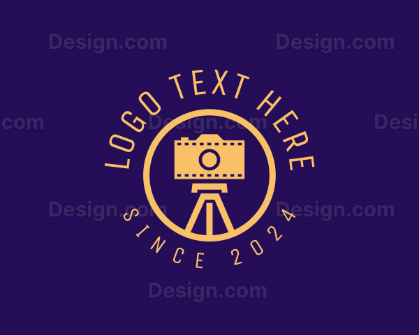 Photography Film Camera Logo