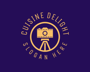 Photography Film Camera logo design