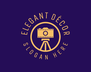 Photography Film Camera logo design