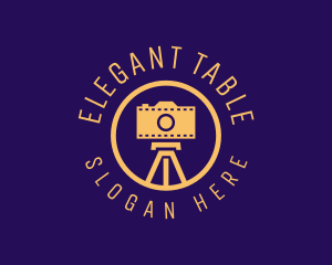 Photography Film Camera logo design