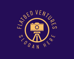 Photography Film Camera logo design