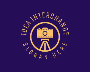 Photography Film Camera logo design