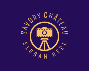 Photography Film Camera logo design