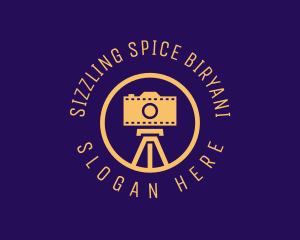 Photography Film Camera logo design