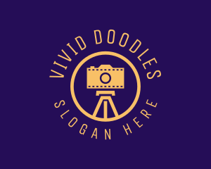 Photography Film Camera logo design