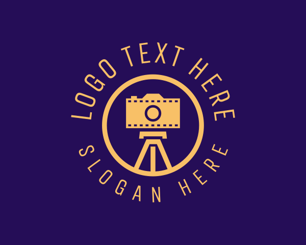 Photography Film Camera logo