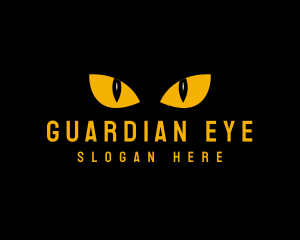 Security Cat Eye logo design