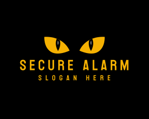 Security Cat Eye logo design