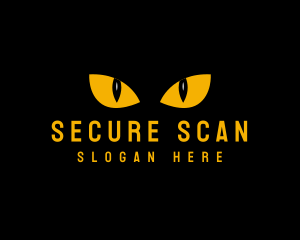 Security Cat Eye logo design