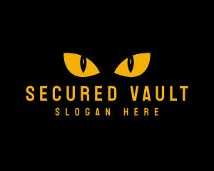 Security Cat Eye logo design