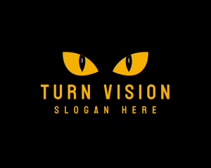 Security Cat Eye logo design