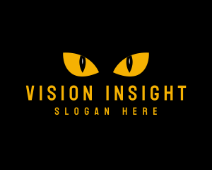 Security Cat Eye logo design