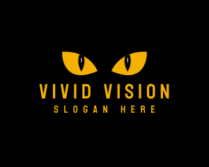 Security Cat Eye logo design