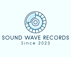 Music Record Disc logo