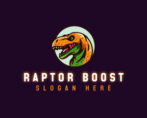 Gaming Reptile Dinosaur logo