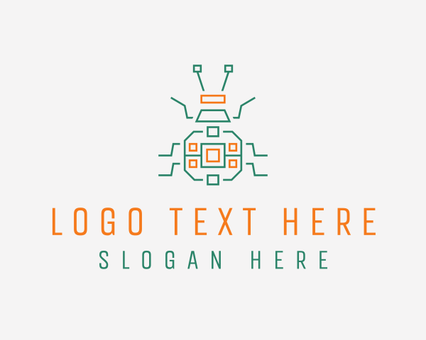 Insect logo example 2