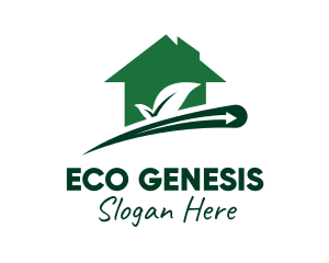 Eco Housing Realtor  logo design