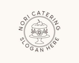 Dessert Cake Baking logo design