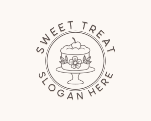 Dessert Cake Baking logo design