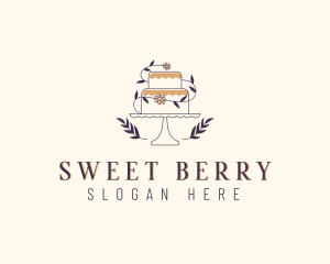 Sweet Wedding Cake logo design