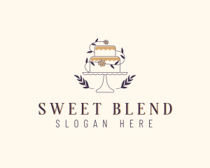 Sweet Wedding Cake logo design