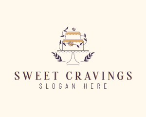 Sweet Wedding Cake logo design