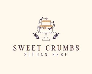 Sweet Wedding Cake logo design