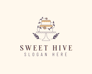 Sweet Wedding Cake logo design