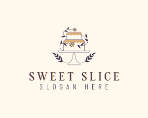 Sweet Wedding Cake logo design