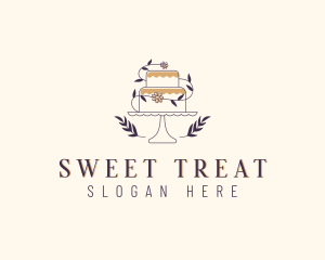 Sweet Wedding Cake logo design