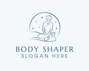 Blue Spa Relaxation logo design