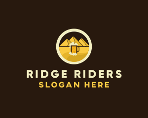 Desert Beer Beverage  logo design