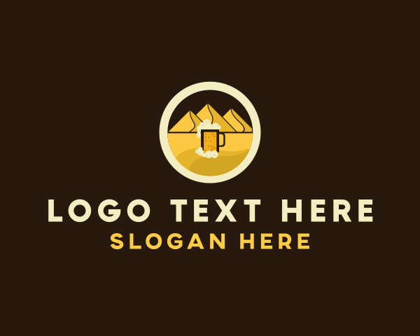 Desert Beer Beverage  logo