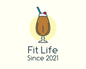 Coconut Smoothie Drink logo